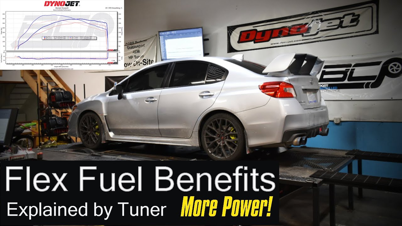 Tuner explains benefits of Flex Fuel on 2018 Subaru STI YouTube