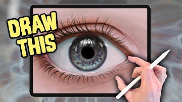 PROCREATE Oogtekening Tutorial