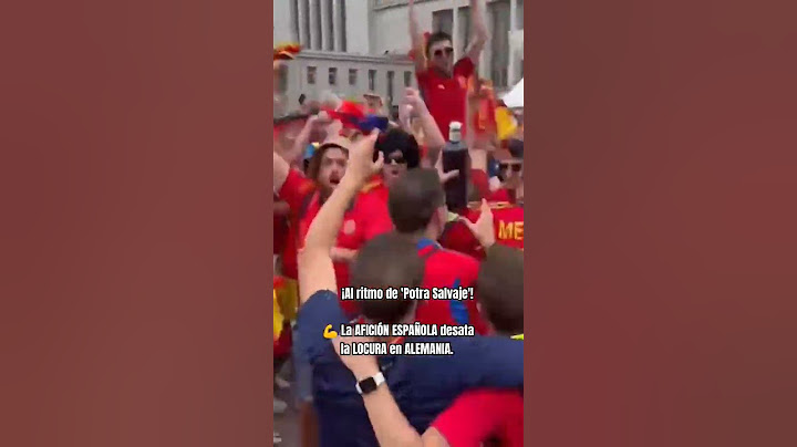 🎶 ¡Al ritmo de 'Potra Salvaje'!💪 La AFICIÓN @Juanfe Sanz Perez #seleccionespañola #españa #euro2024