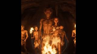 Did Homo sapiens kill the neaderthals #earlyhumans #shorts #humanevolution #ai #film #shortvideo