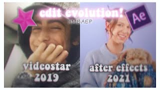 edit evolution :) videostar 2019 to after effects 2021 // hmbaep