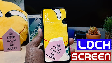 How to chnage lock screen wallpaper in Oppo A31