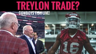 #DallasCowboys Fish LIVE: Treylon Burks Trade? Draft Picks SIGN! A $100 Million #Cowboys Christmas?