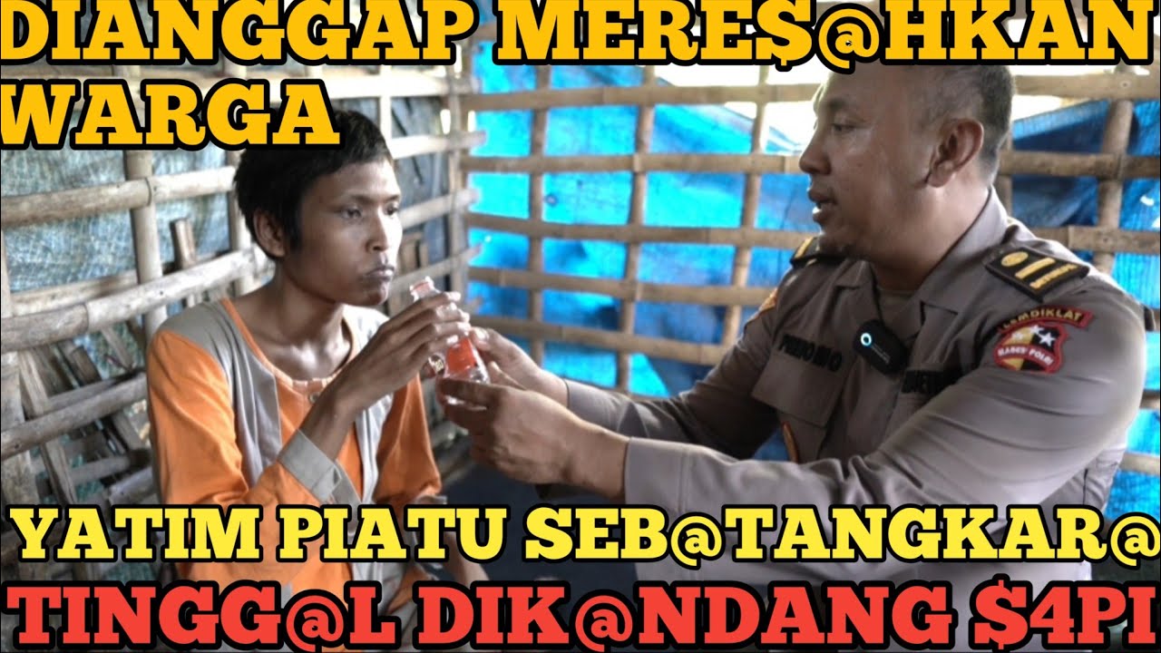 GADIS YATIM PIATU HARUS TINGGAL DIKAND@NG SAPI, DIANGGAP MERE$@HKAN TETANGGA DI JEMPUT PAK PURNOMO