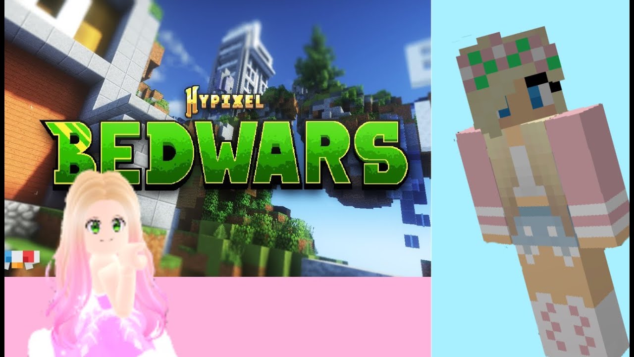 Playing Minecraft Bedwars with my brother and mom! (Minecraft Hypixel ...