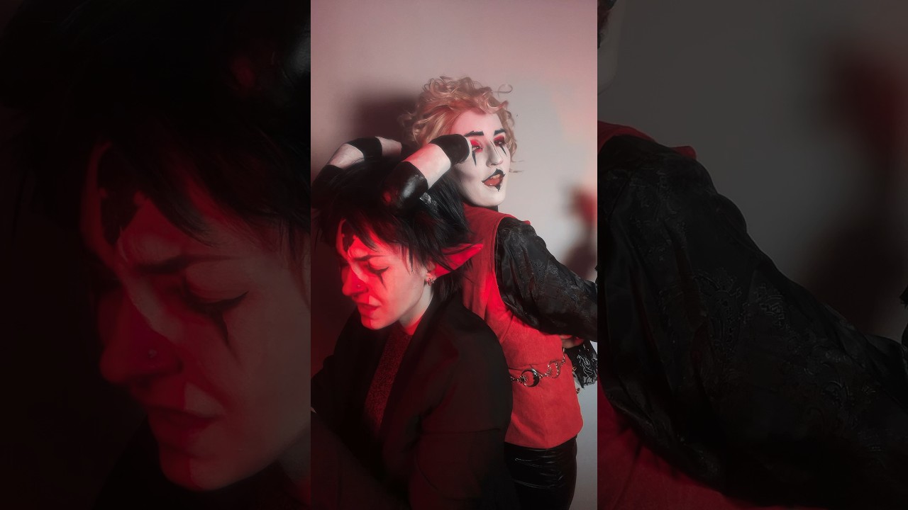 FULL MOON ANGST IS REAL - Helluva Boss in Real Life - Stolitz Cosplays - Stolas and Blitzo