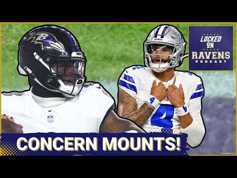 CONCERNS MOUNT on field conditions of Baltimore Ravens game vs. Cowboys, Saints PRAISE Lamar Jackson