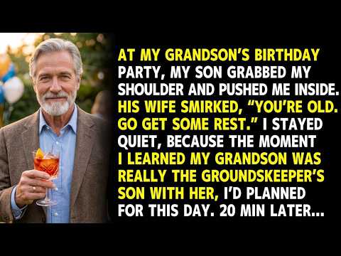 At My Grandson's Birthday Party, I Asked The Groundskeeper One Question—The Room Fell Silent