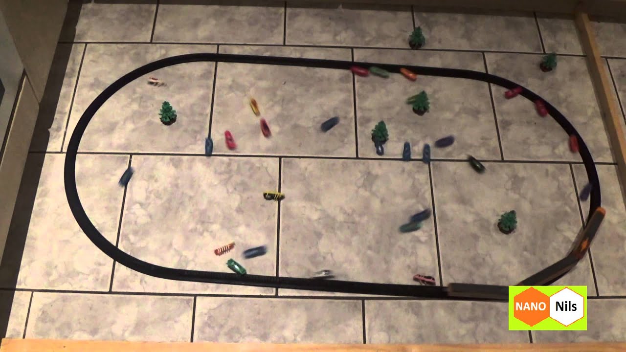 NANO-Nils #62 Can HEXBUG nano stop a train ? rofl ★