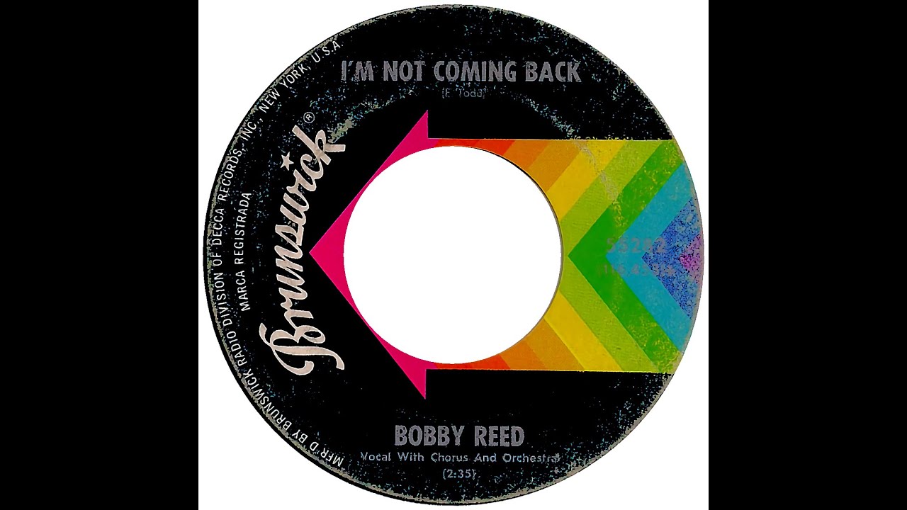 BOBBY REED & GROUP I'M NOT COMING BACK - YouTube