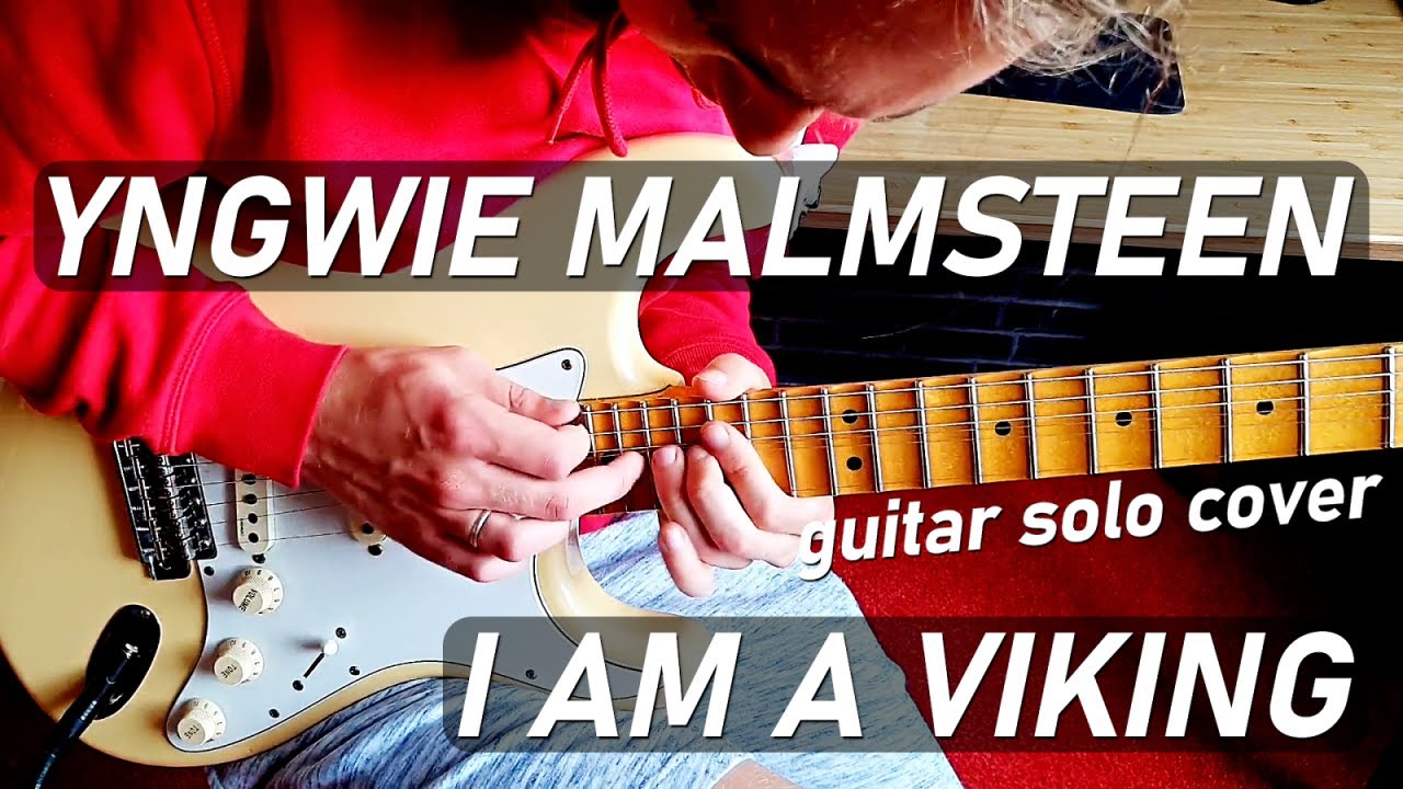 Yngwie Malmsteen | I Am A Viking | guitar solo cover [hq/fhd