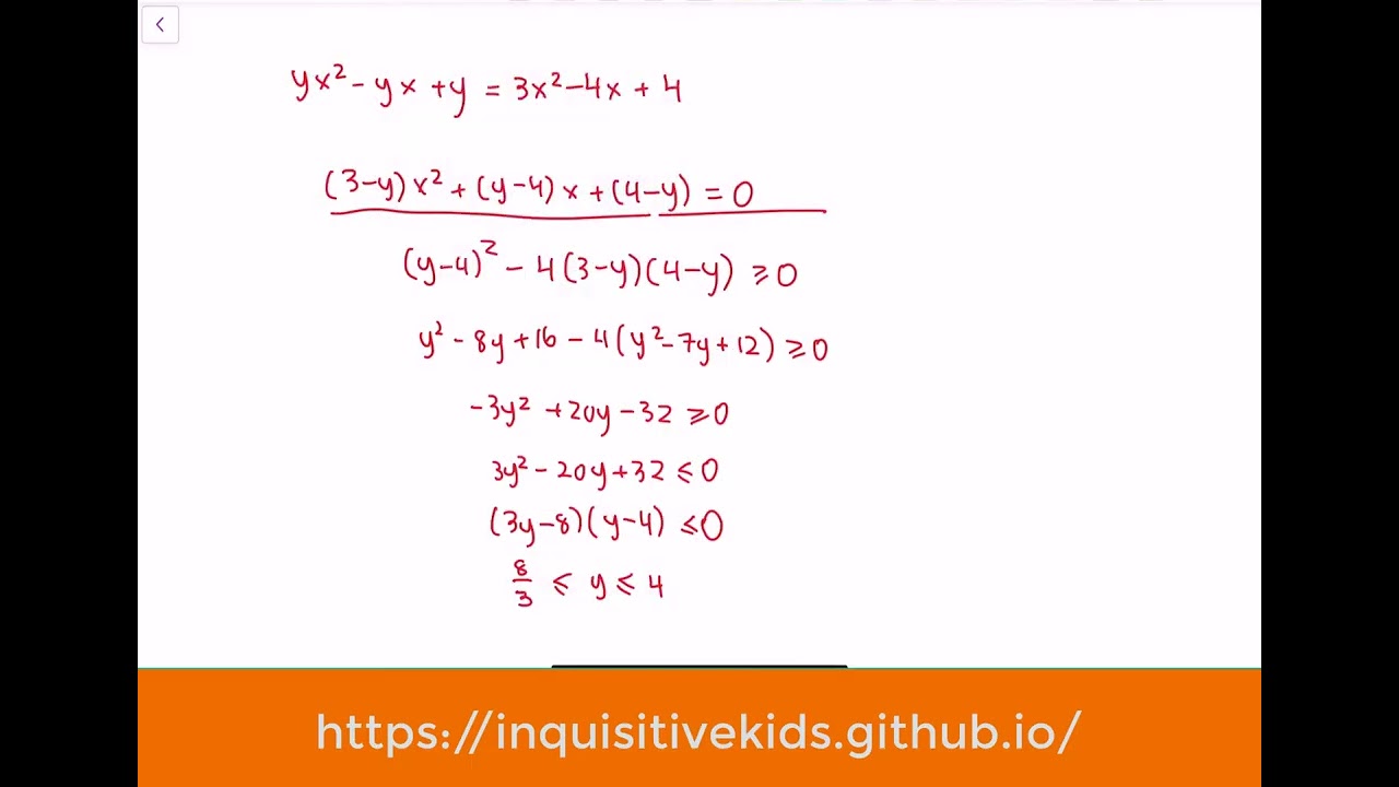 Rational Functions w/ Slant Asymptotes | Problem 3