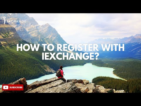 How To Register with iExchange
