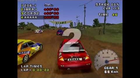 Need for Speed: V-Rally 2 Gameplay Part 1 - PCSXR