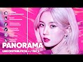 IZ*ONE - Panorama (Line Distribution + Lyrics Color Coded)