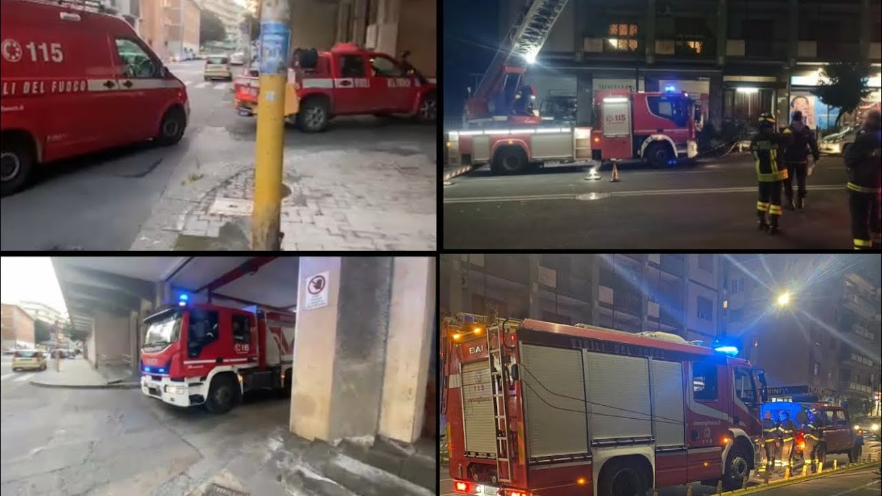 in uscita la prima partenza + intervento 