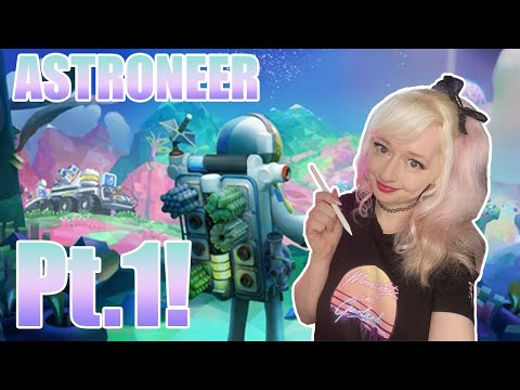 Moonlight in Garland portraits then starting a new base in Astroneer!