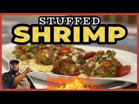 Baked Stuffed Shrimp with Crabmeat Stuffing (INCREDIBLE RECIPE)