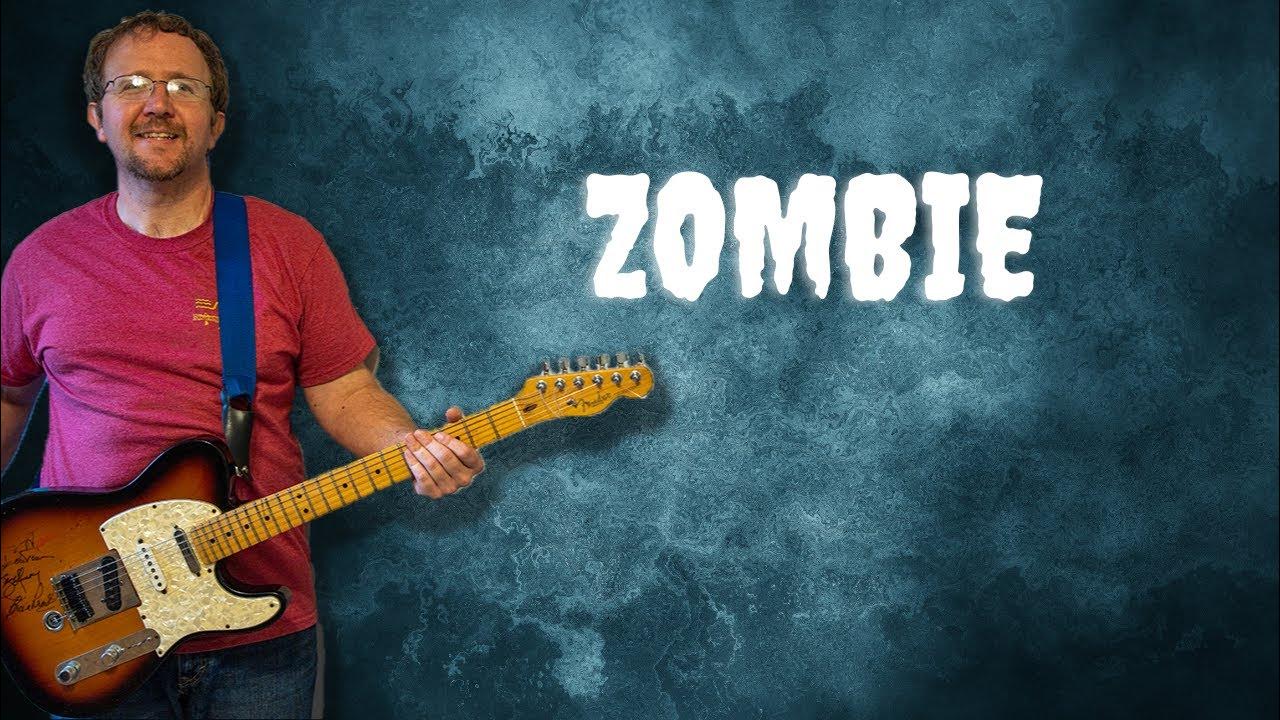 How to Play the Melody to Zombie by The Cranberries on Guitar with TAB