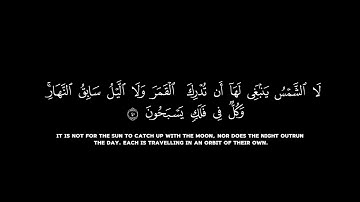 كروما شاشه سوداء قرآن كريم 🌿تلاوة سورة يس مترجمه كاملة 🌿