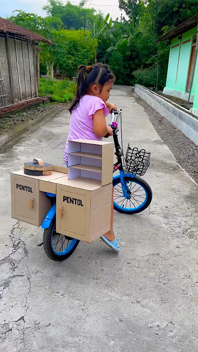 Making a PENTOL CART from cardboard #creative #creations #crafts #toys #diy