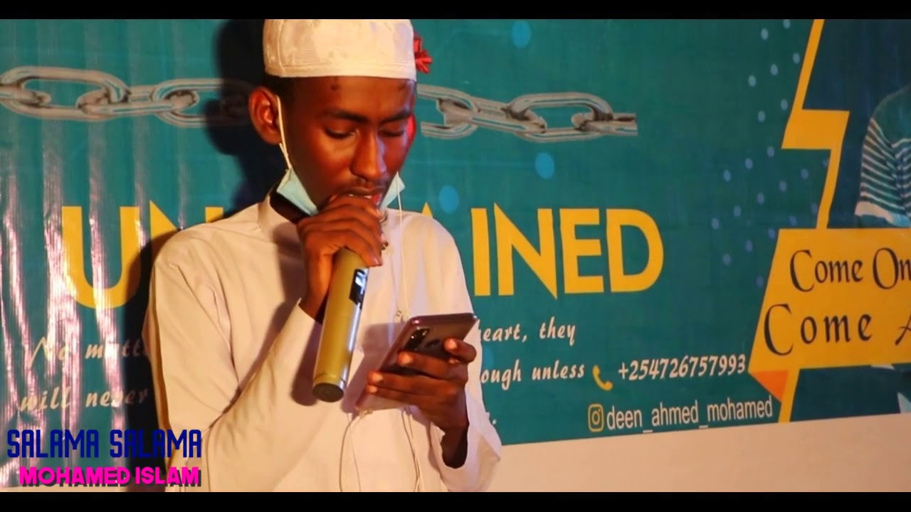 Sheikh Yussuf Abdi   salama salama  cover by Mohamed Islam  Live performance