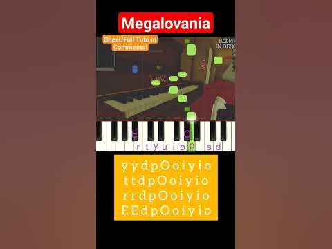 Megalovania Roblox Piano - YouTube