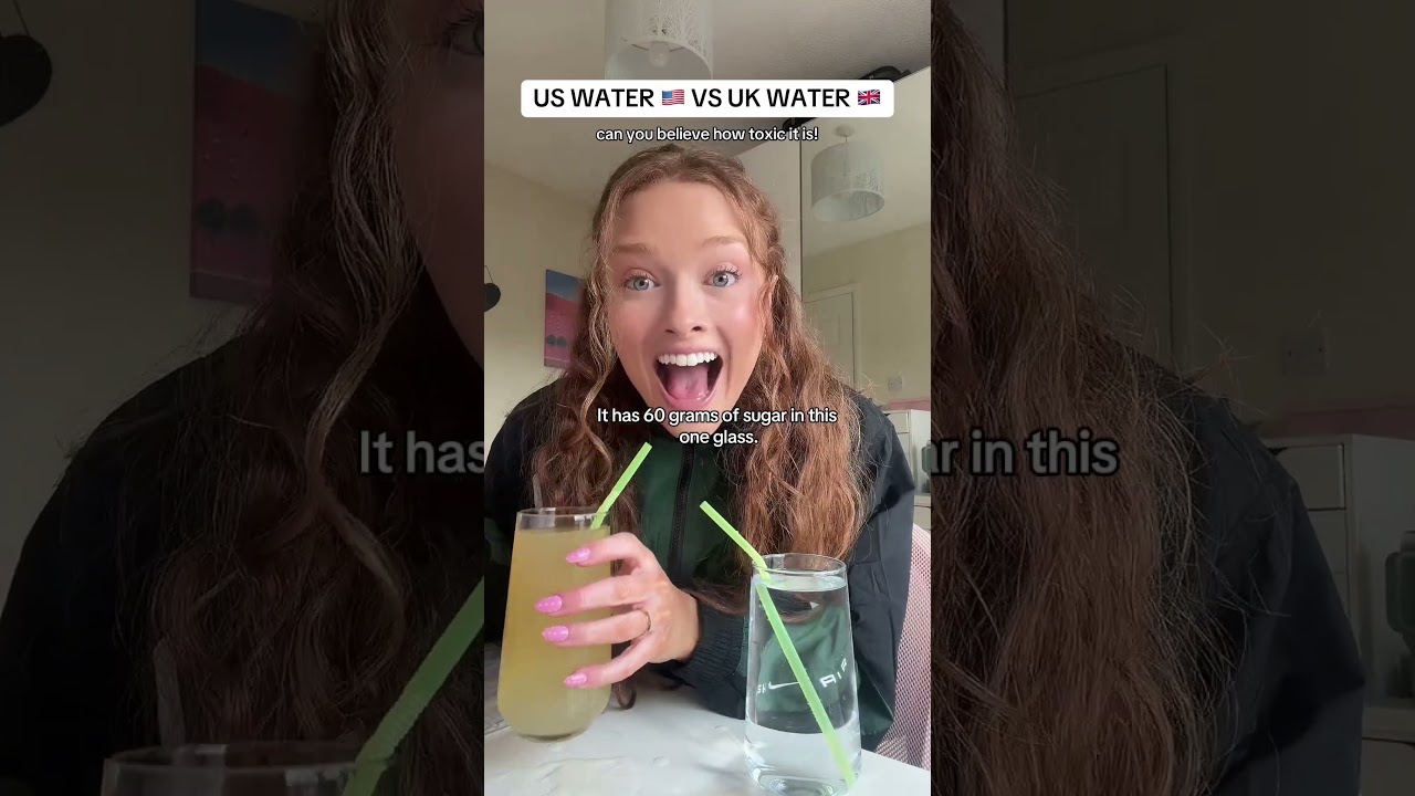 US WATER 🇺🇸 VS UK WATER 🇬🇧 #water #ukvsusa #thisissatire #usa #culture