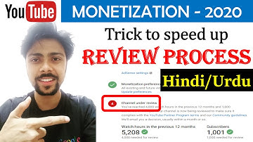 Fix - YouTube channel under review for Monetization 2020 | Speed up review process for monetization