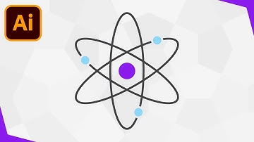 How To Draw An Atom In Adobe Ilustrator