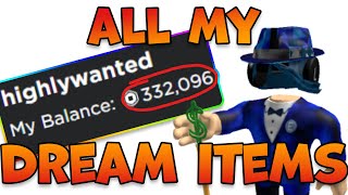 buying all my dream items in one video