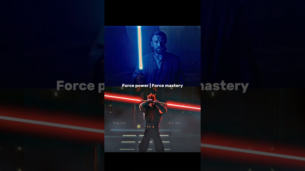 Obi wan vs Darth maul 
