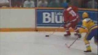 Sweden - Czechoslovakia, Canada Cup 1987 Group game