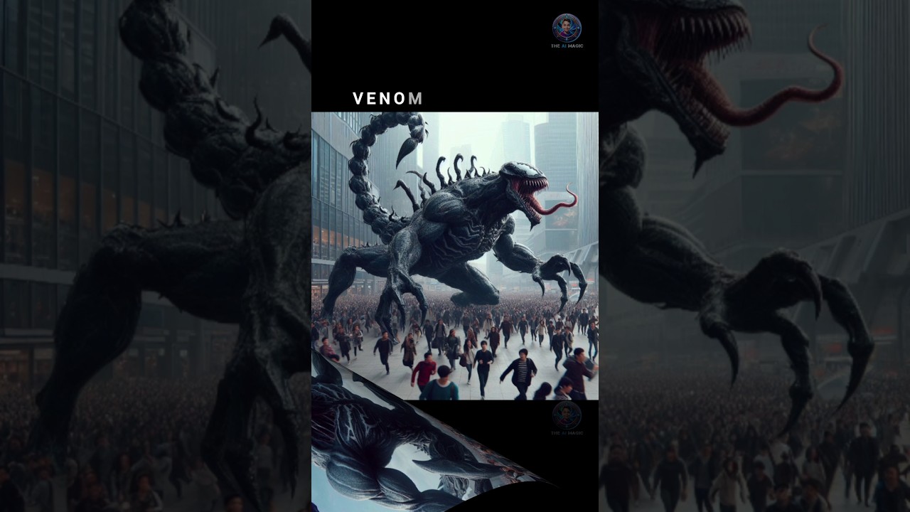 Venom + scorpion Hybrid |  Hybrid Fusion | mind blowing Creature 