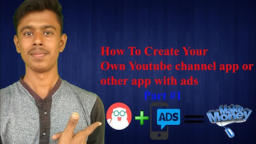 Create website app or youtube channel app  part 1 using thunkable