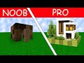 MINECRAFT NOOB VS PRO AND EARTH QUAKE STEALS YOUR HOUSE??