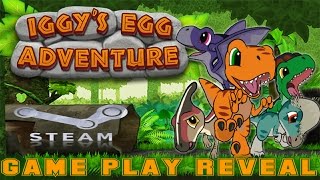 Iggys Egg Adventure Gameplay Reveal Level 1-1, 1-2