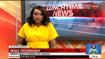 China space station on course