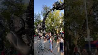 Dinosaurs at Sziget festival 2023