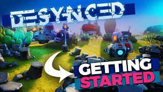 Getting Started with this Sci-Fi Factory Builder!! DESYNCED | 01 | Edited Let's Play