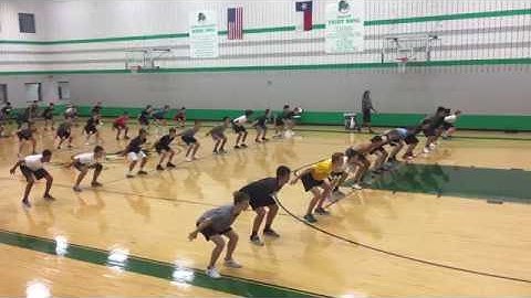 Snapdown with Vertical + Broad + Vertical Jumps