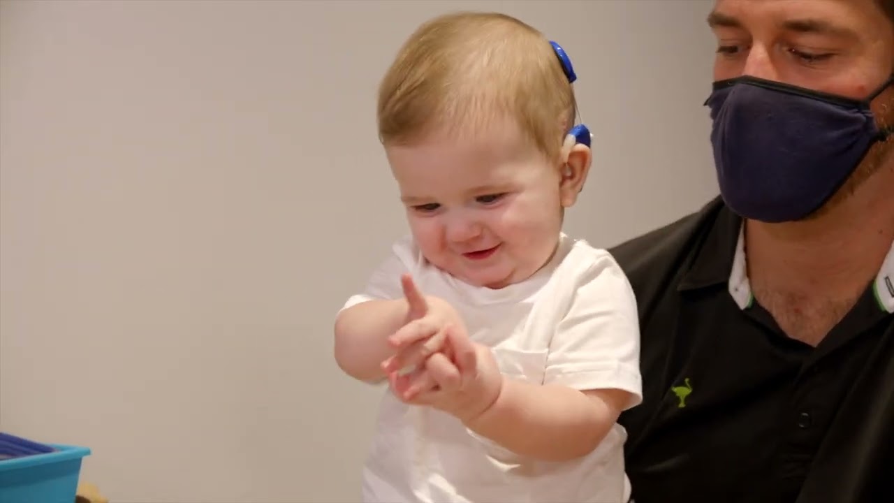 Baby Jack Hears His Parents Voices for the First Time with His Cochlear Implants