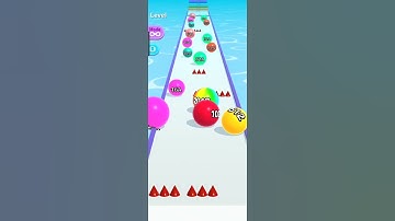 How to play ball run 2048 level 1023 #ballrun2048 #5minutestech  #level1023