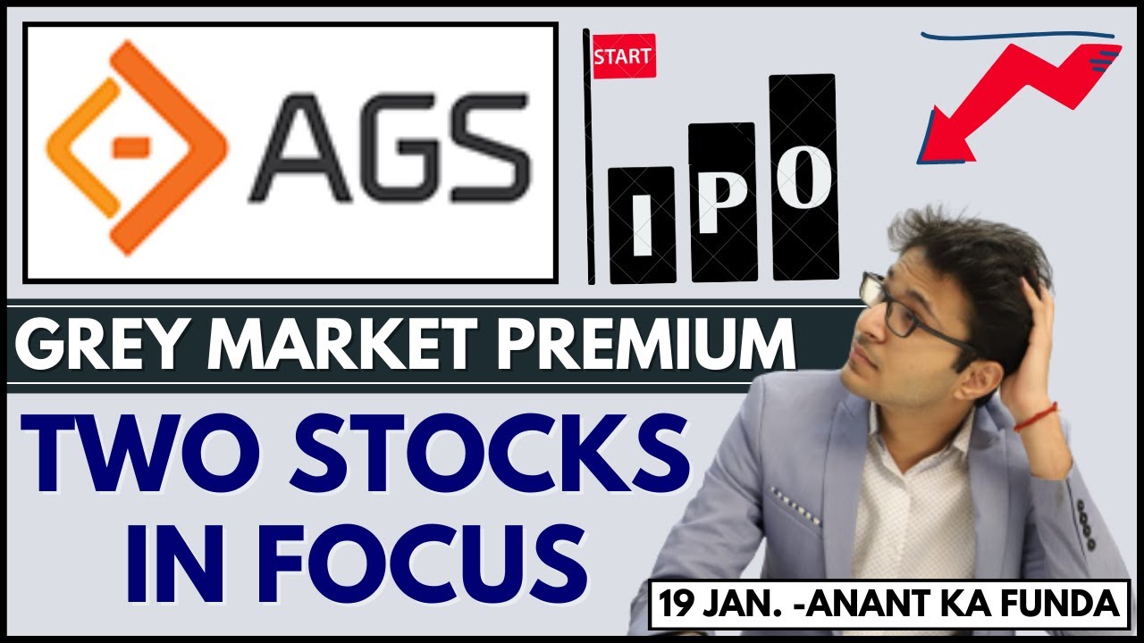 AGS Transact technologies IPO - Latest grey market premium | Two stocks in focus |