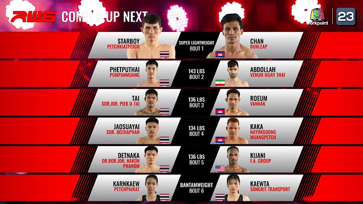 LIVE : RWS ราชดำเนิน เวิลด์ ซีรีส์ | 18 มี.ค. 66