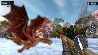 Dragon Hunting Sniper Games 3D Android Gameplay screenshot 2