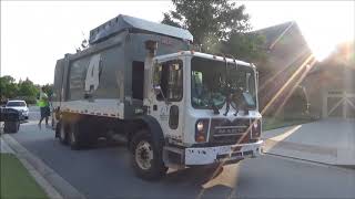Advanced Disposal- Mack MRU Heil 5000 Rear Load Recycle Truck
