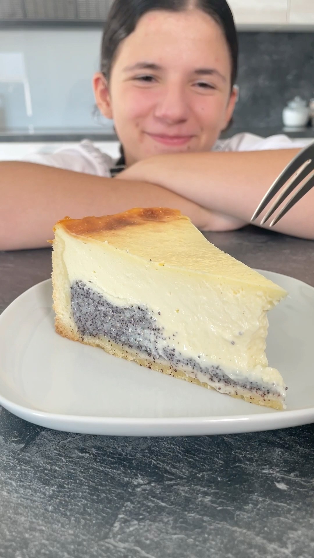 Cremiger Mohn Schmand Kuchen ~ Mohnkuchen 😍 #short #shorts #shortvideo ...