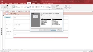 MS Access 2016 - Add Controls to Report