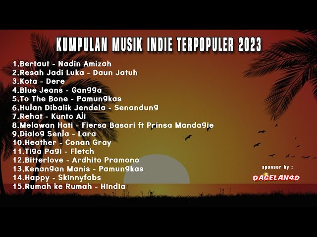 KUMPULAN MUSIK INDIE TERPOPULER 2021 class=